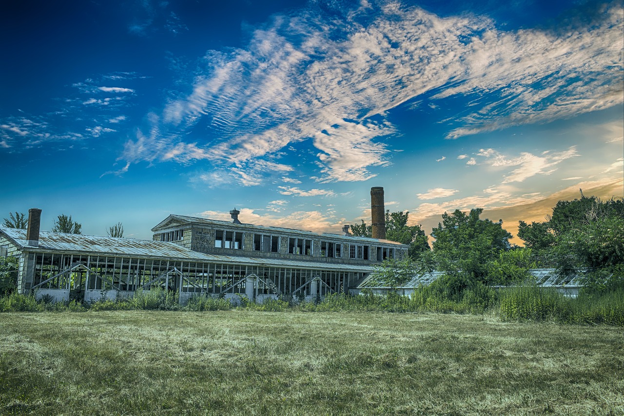 Image - derelict building landscape