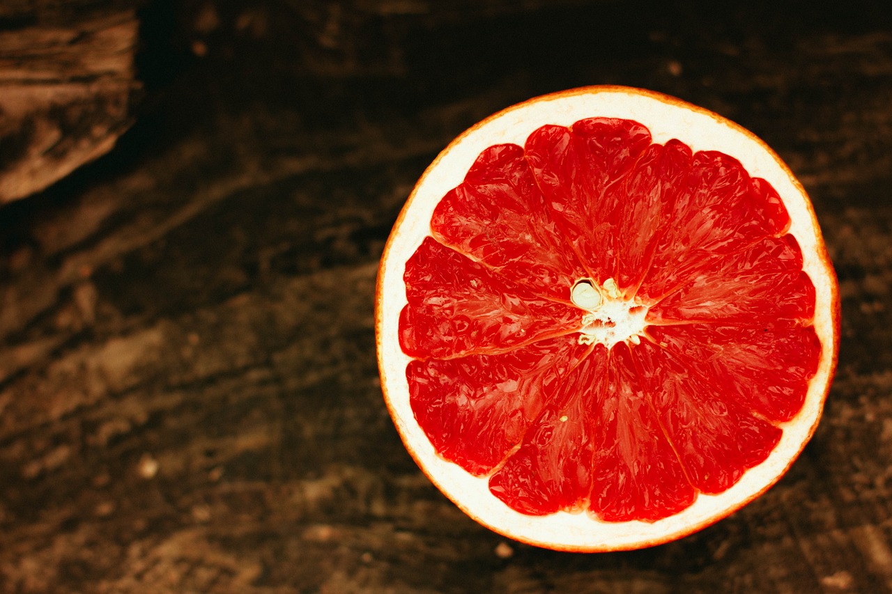 Image - orange food wood still life