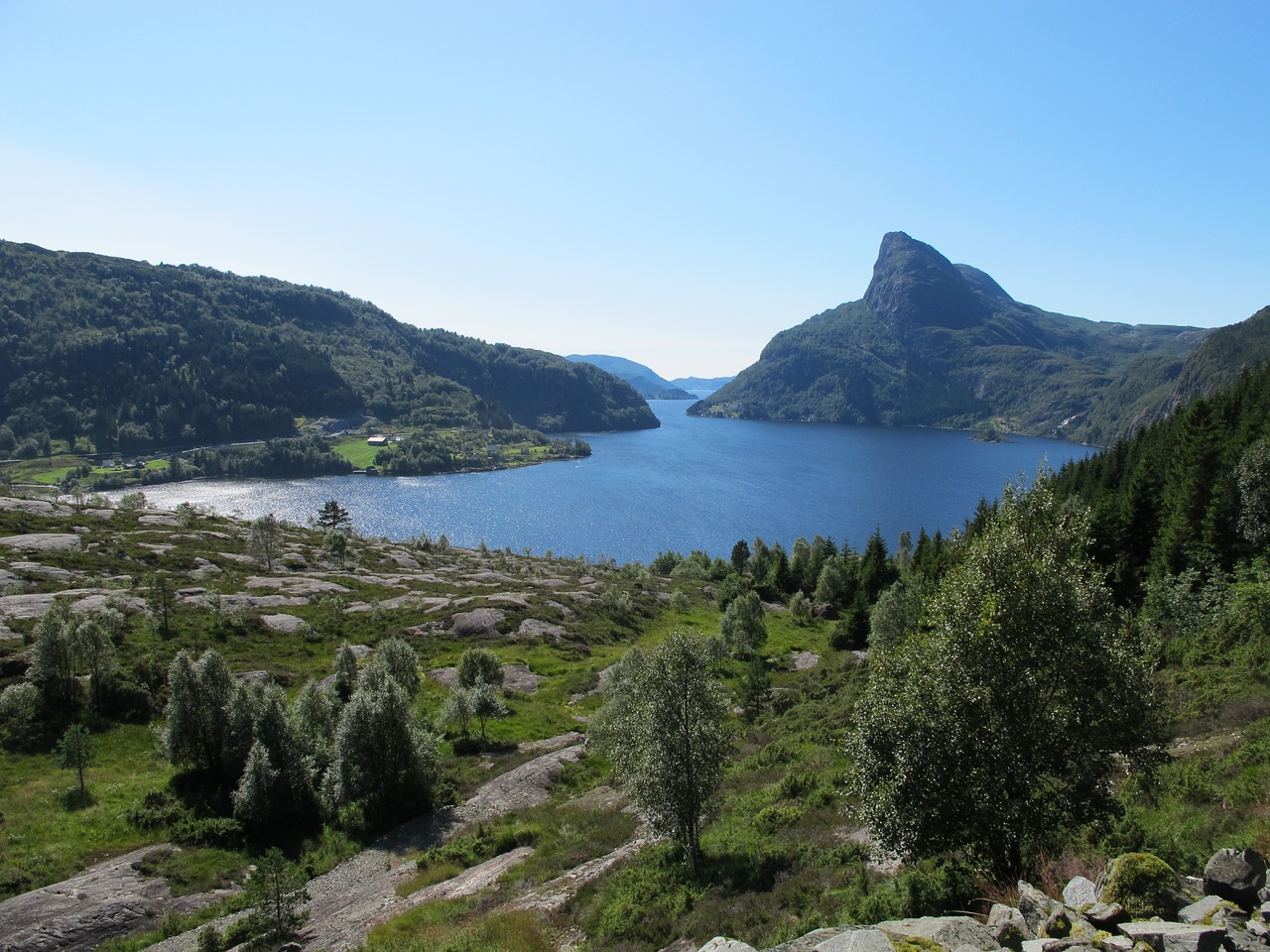 Image - norway dalsfjorden mountain fjord