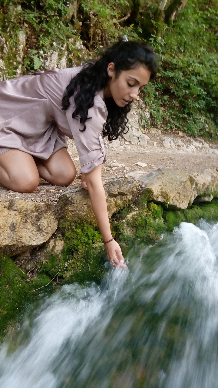 Image - nature summer landscape falls