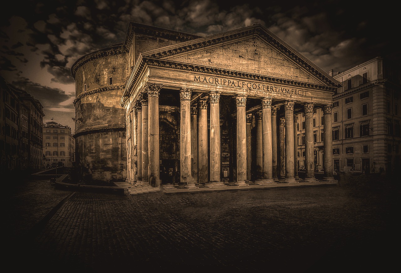 Image - pantheon rome italy architecture