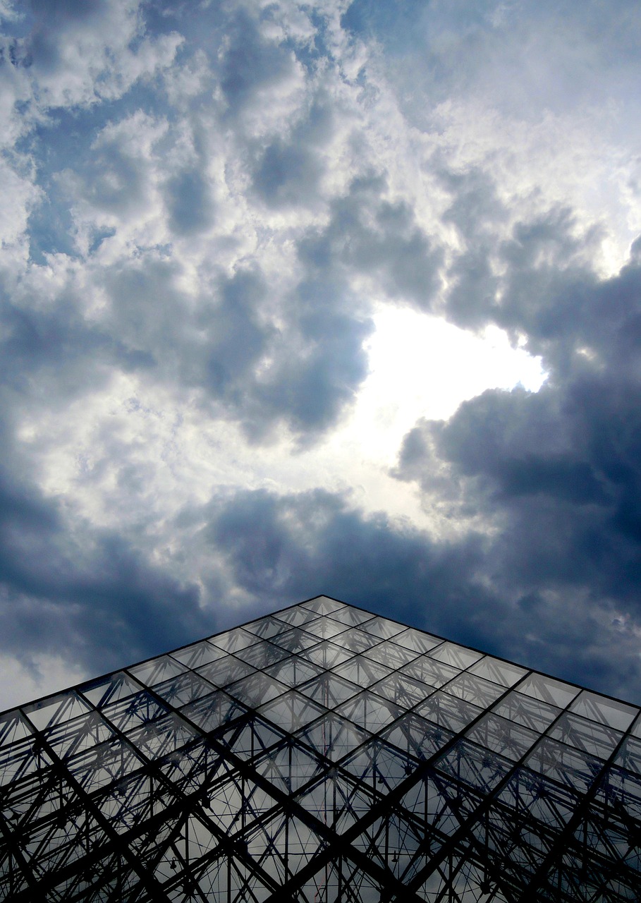 Image - louvre paris france landmark