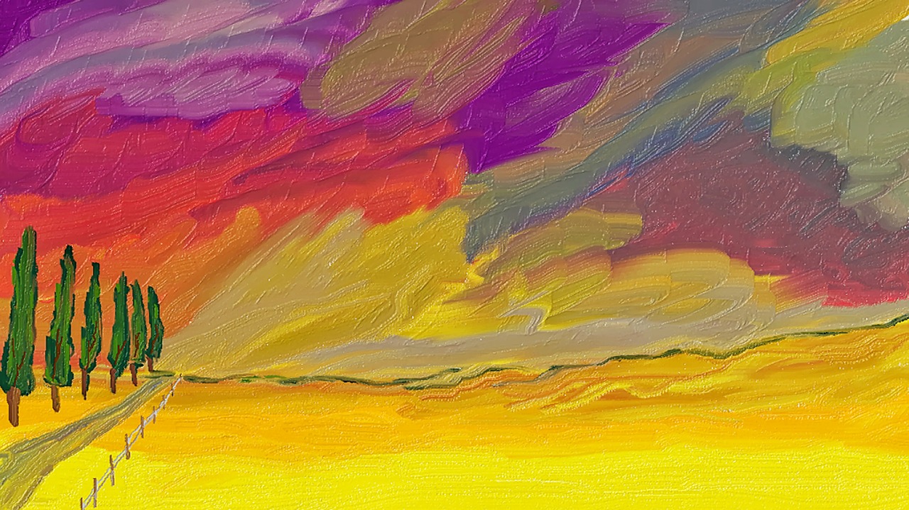 Image - fantasy paint color painting image