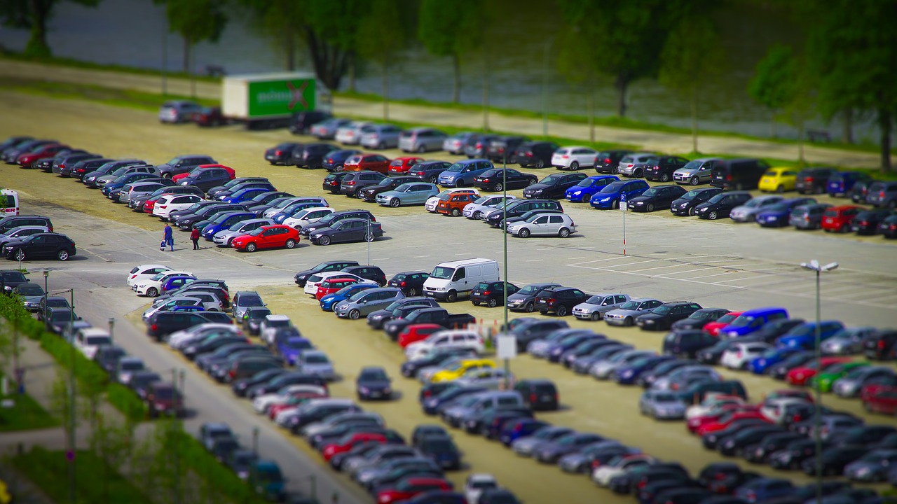 Image - miniature parking vehicles autos