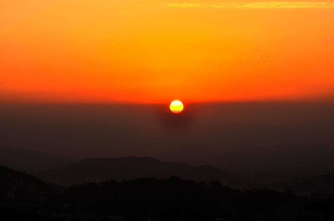 Image - sunset afternoon brazil sol