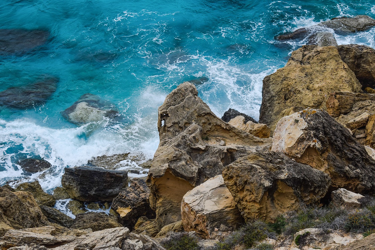 Image - rocky coast cliff rocks erosion