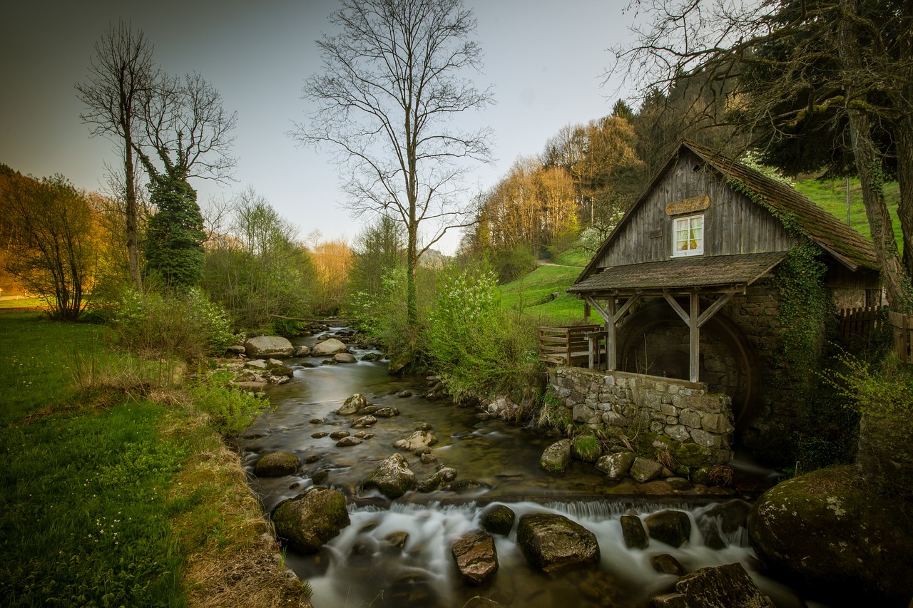 Image - mill river water nature