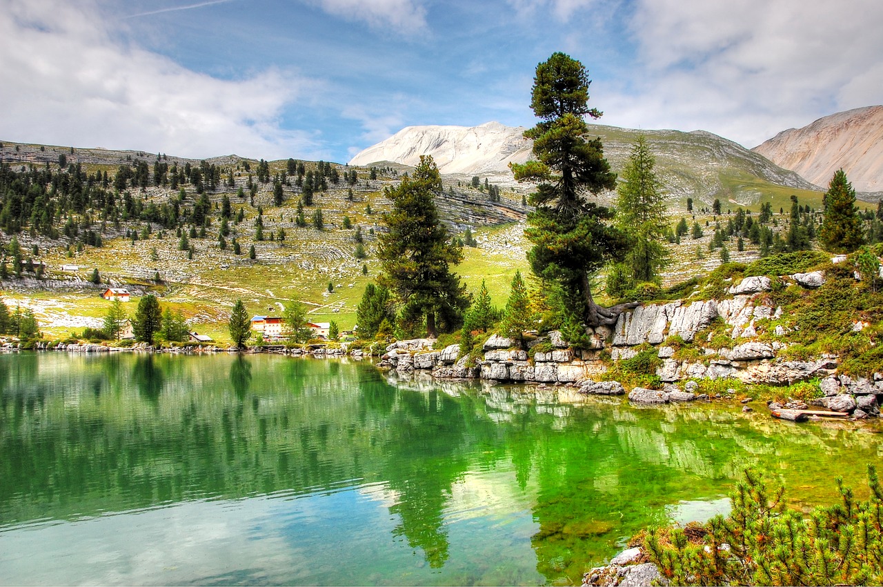 Image - fanes dolomites mountains