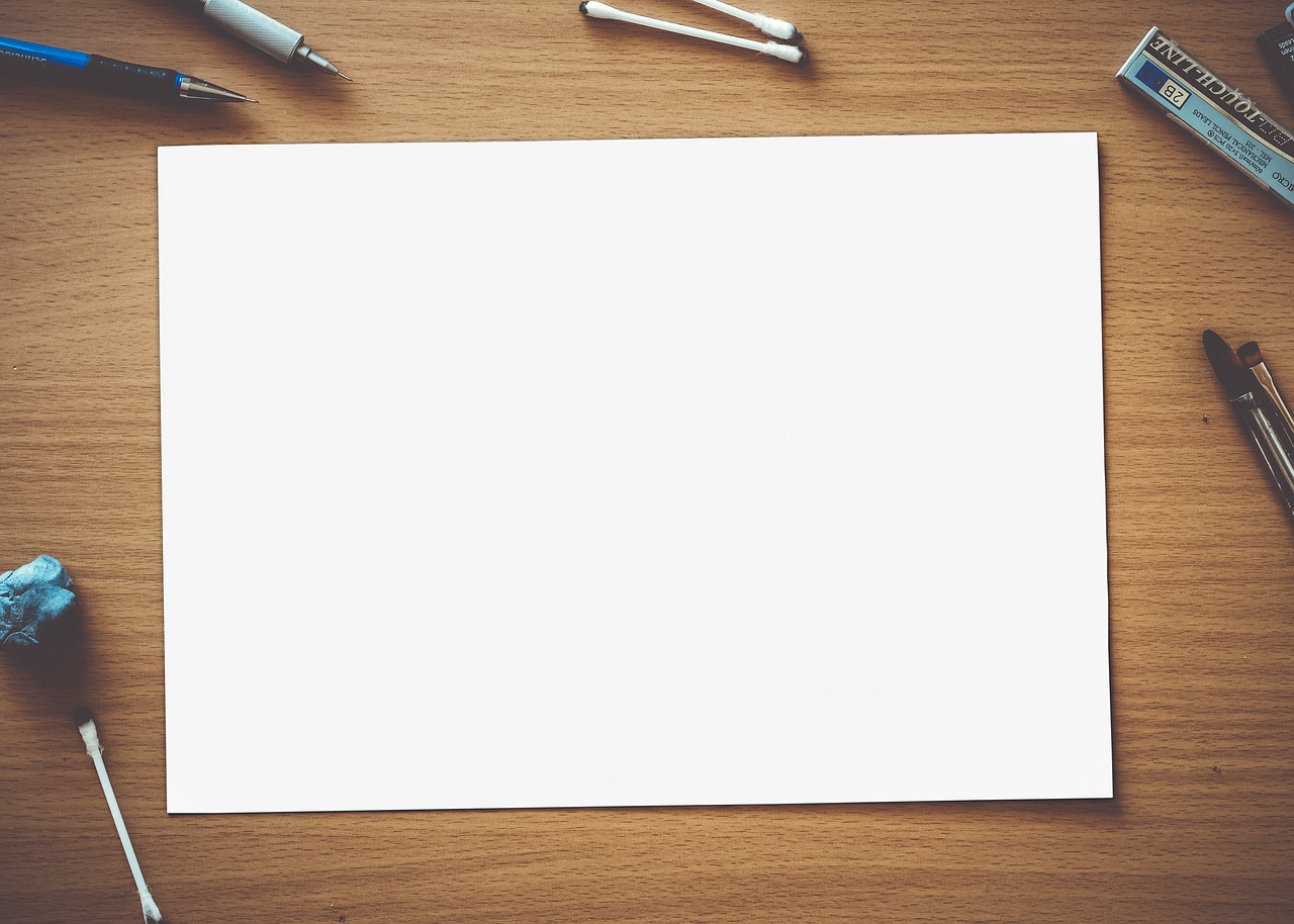 Image - paper blank white empty page