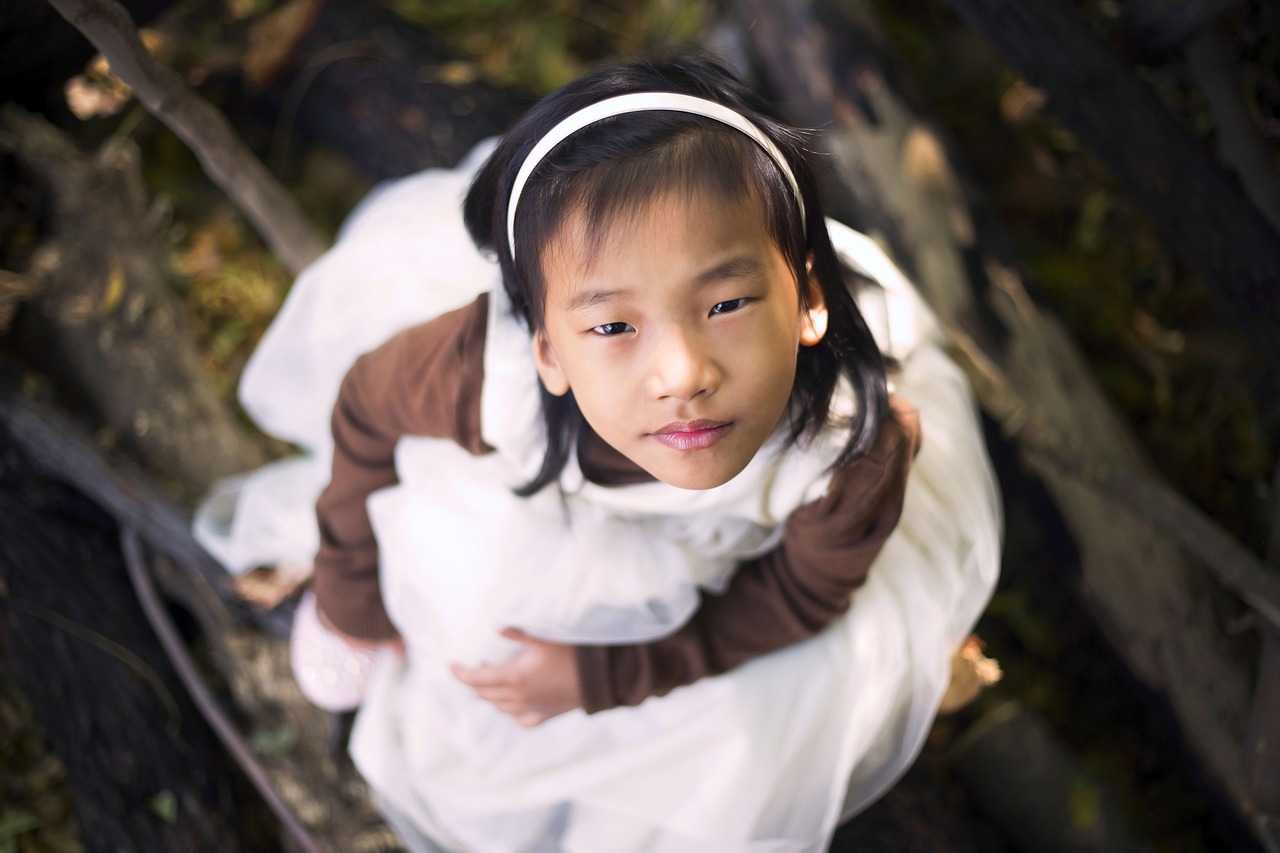 Image - girl chinese tribal little child