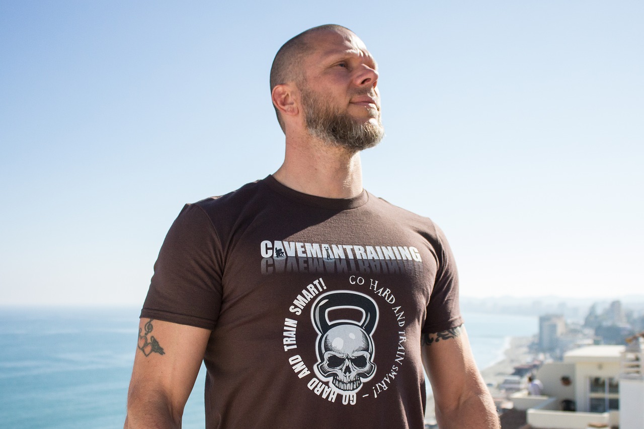 Image - man portrait fitness shirt athlete
