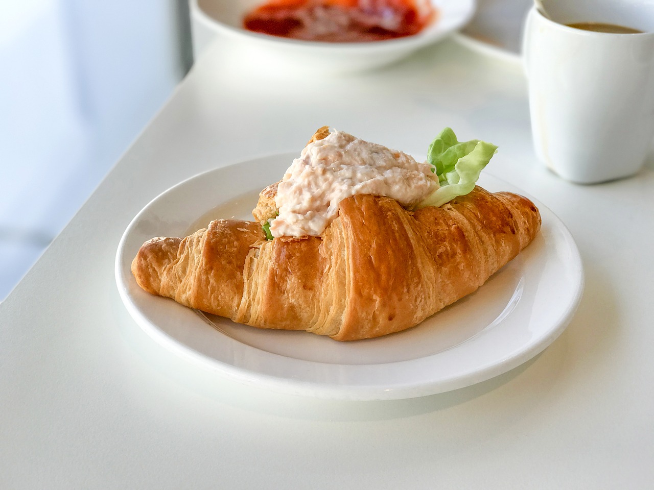 Image - croissant tuna croissant tuna food