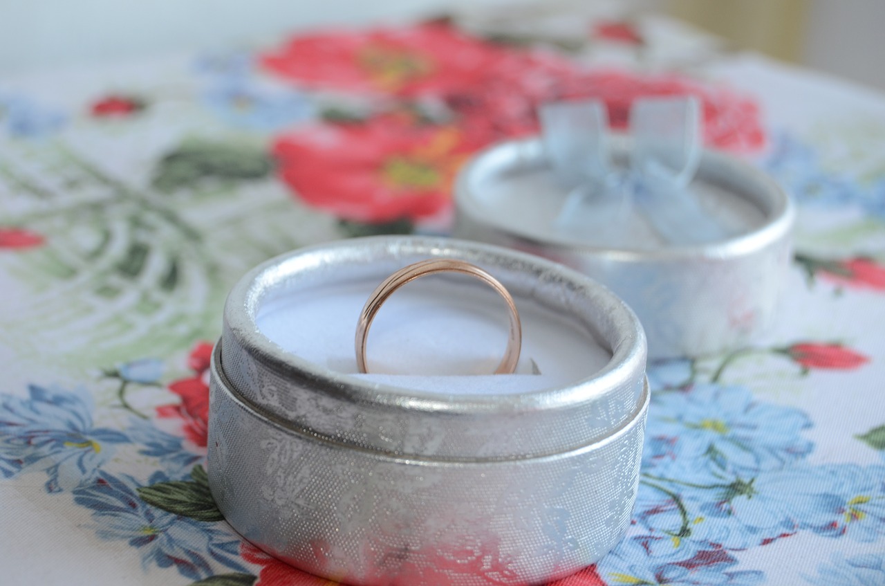 Image - ring gift box wedding packaging