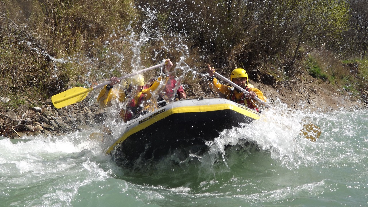 Image - rafting rubber boat river