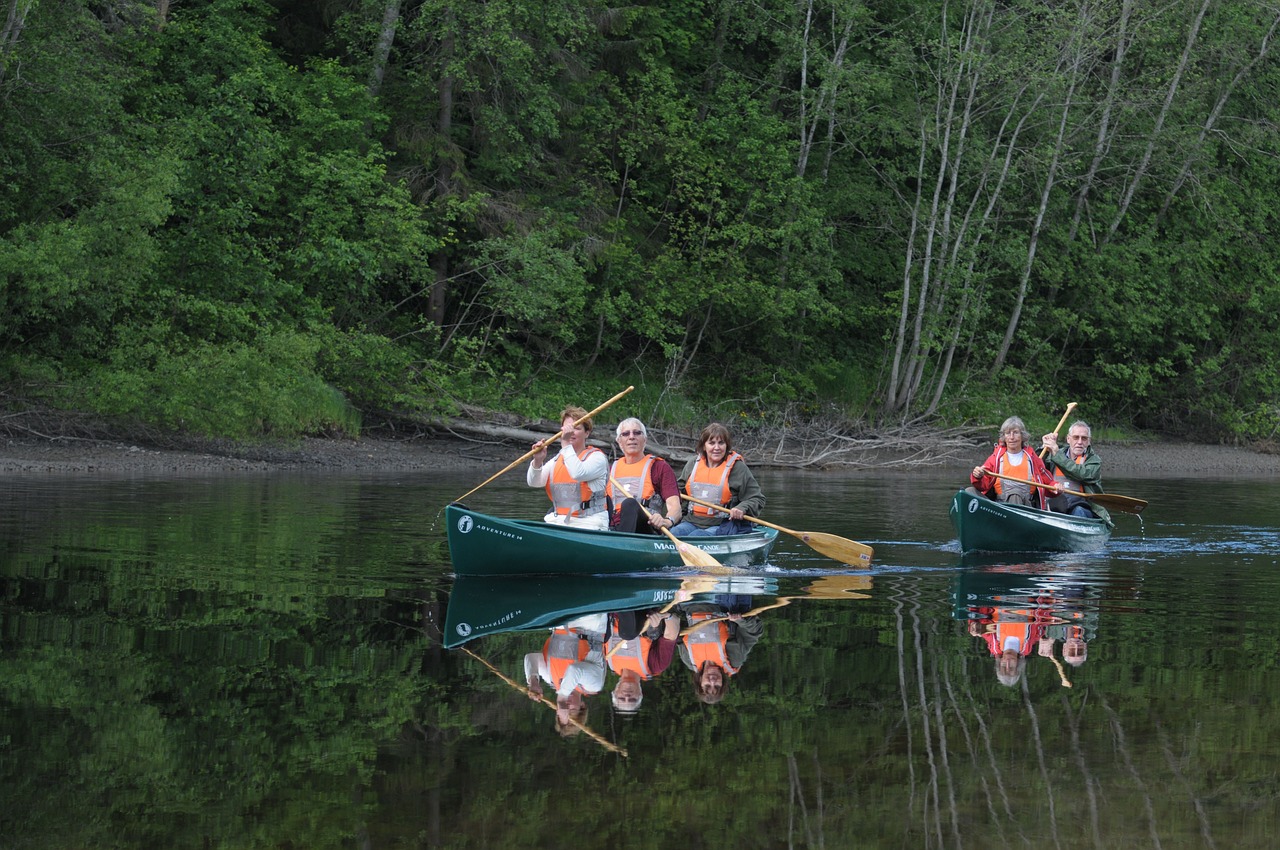 Image - canoe canoe trip randselva