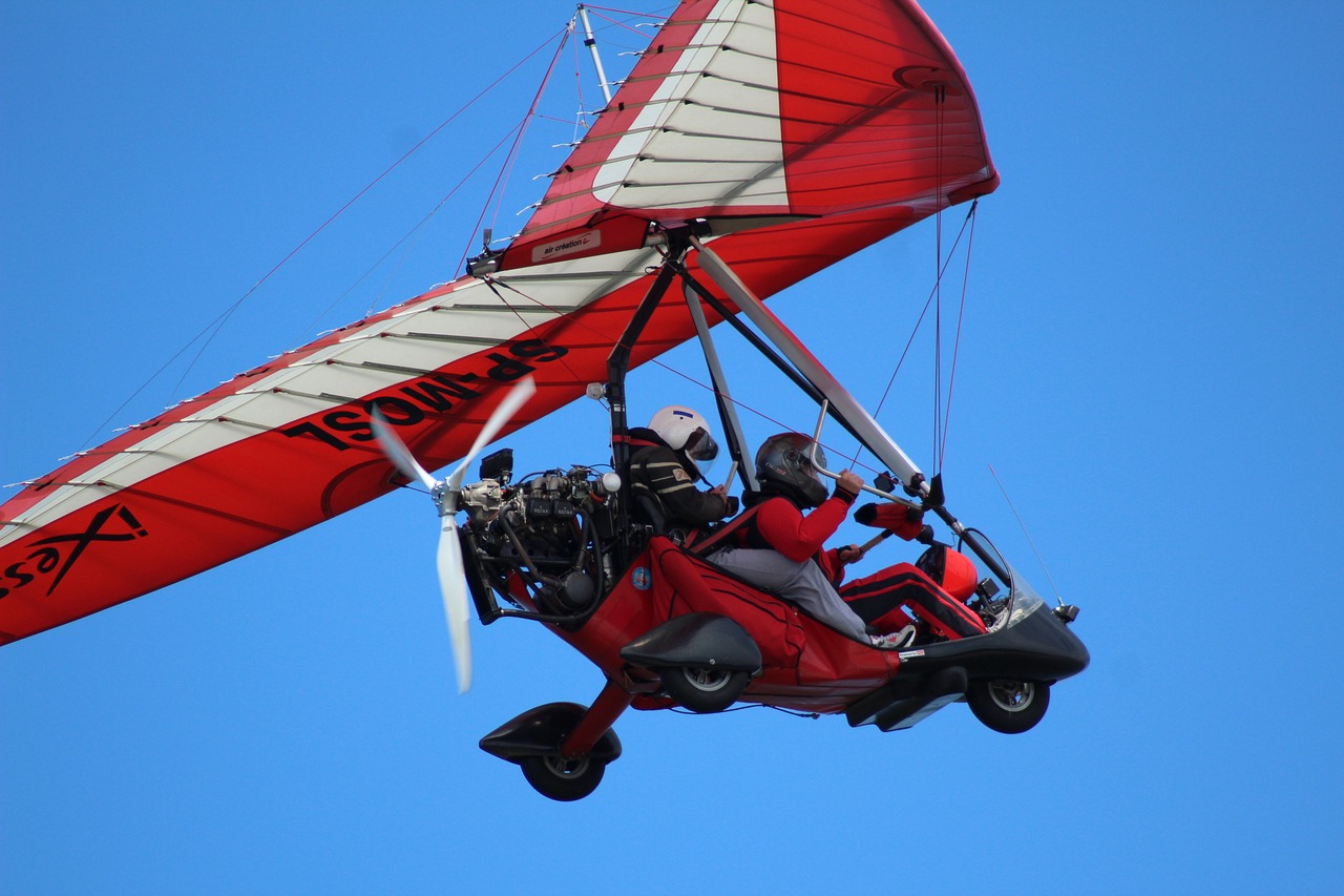 Image - hang glider weekend relax sky