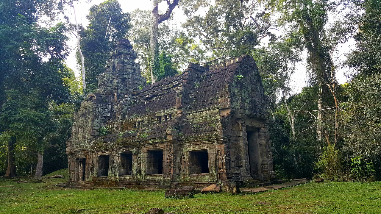 Image - angkor landscape zen stones art