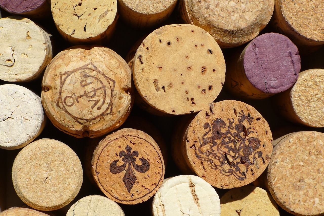 Image - cork wine winery red macro wood