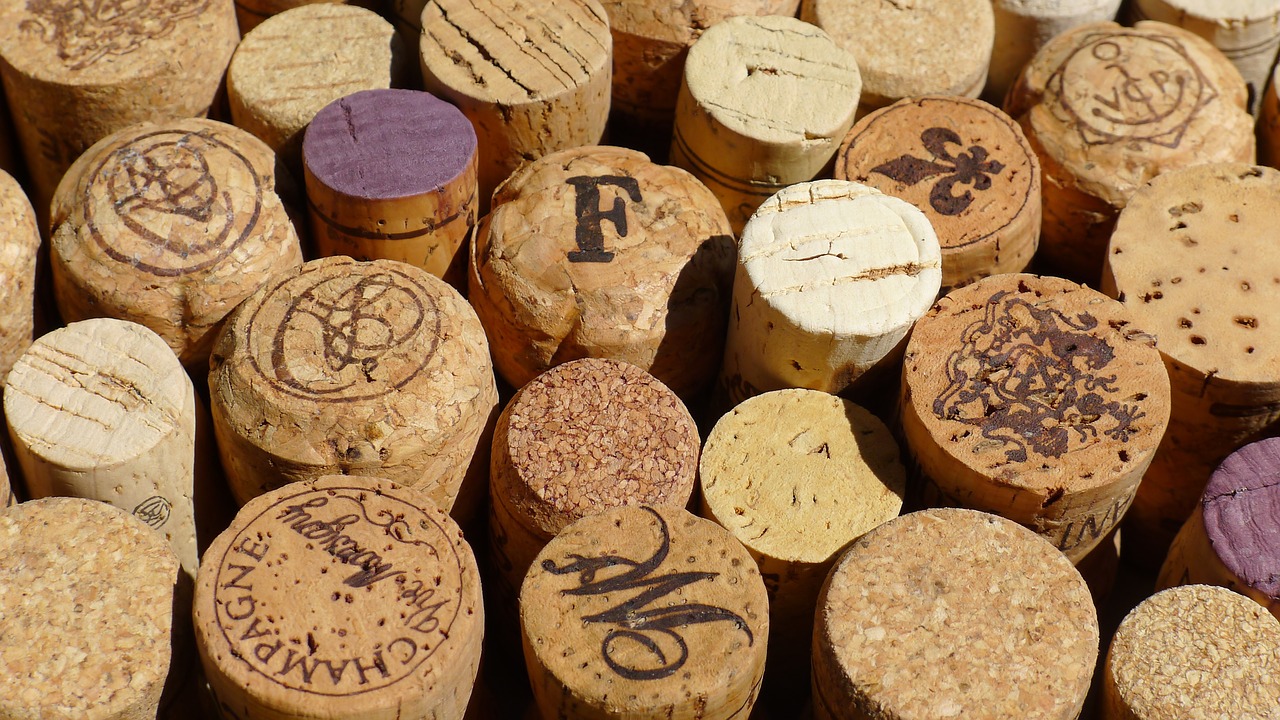 Image - cork wine winery red macro wood