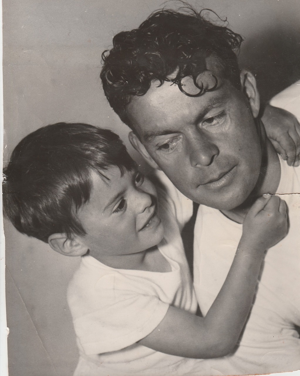 Image - father and son love judo smiling