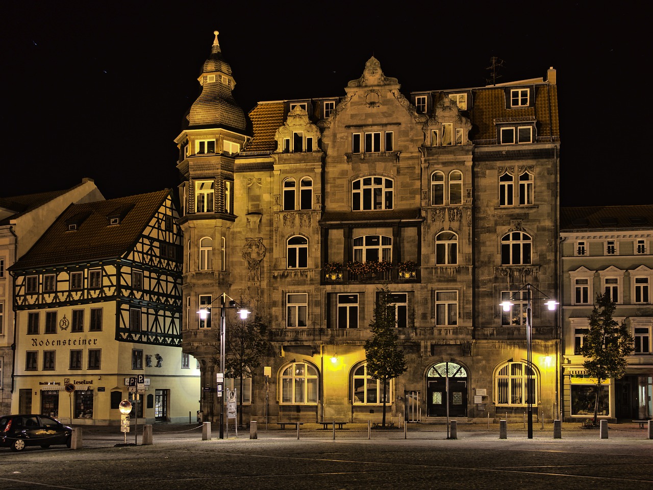 Image - eisenach market thuringia germany