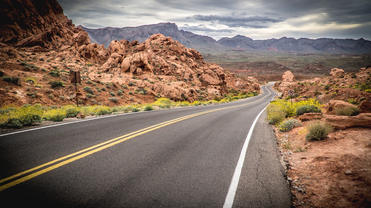 Image - valley of fire state park road