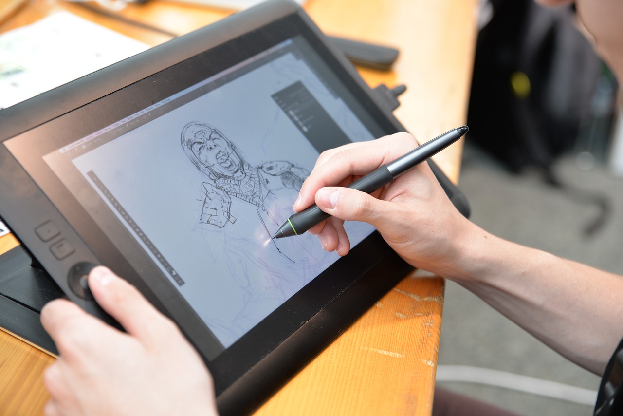 Image - drawing comic artist digital