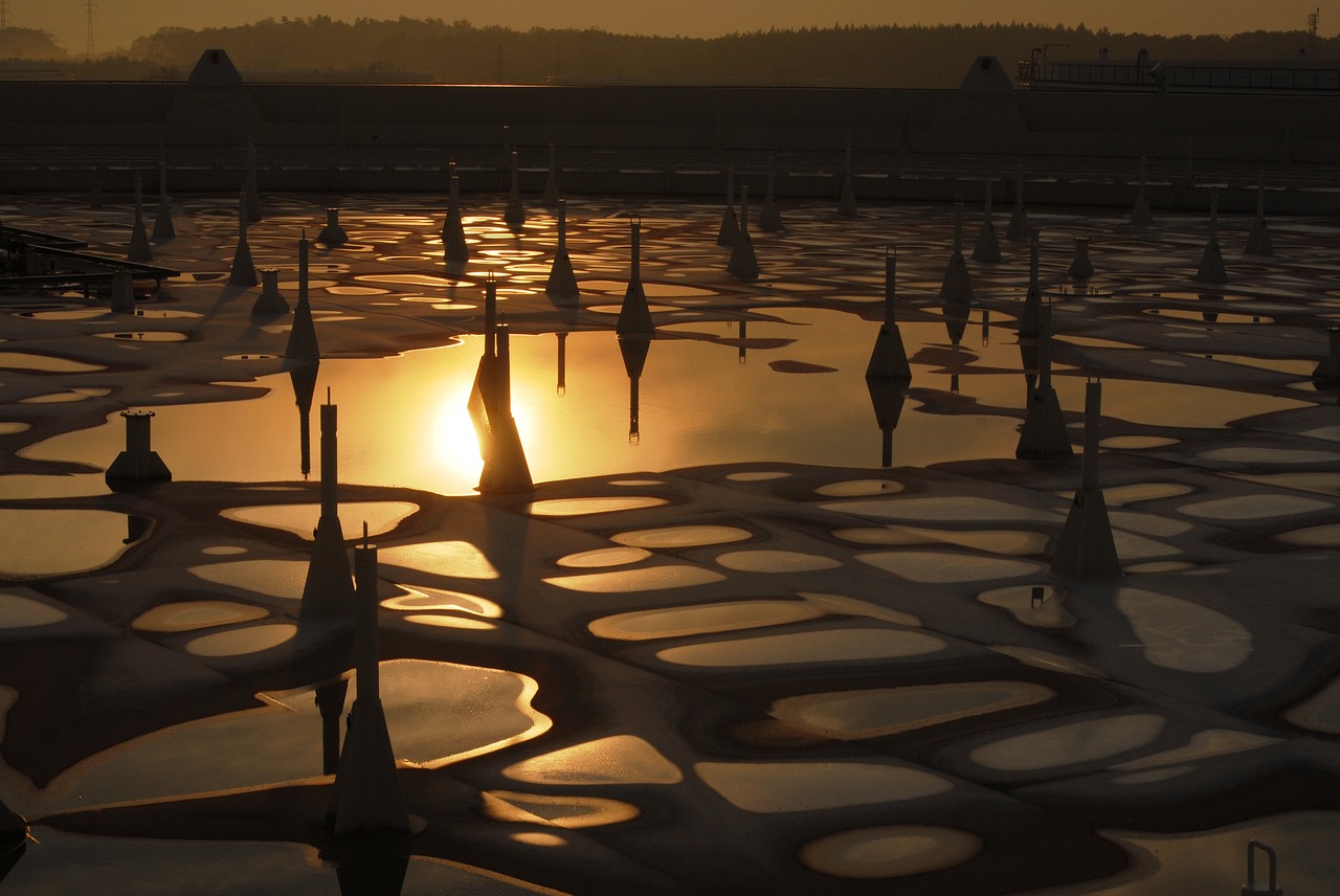 Image - roof pool reflection