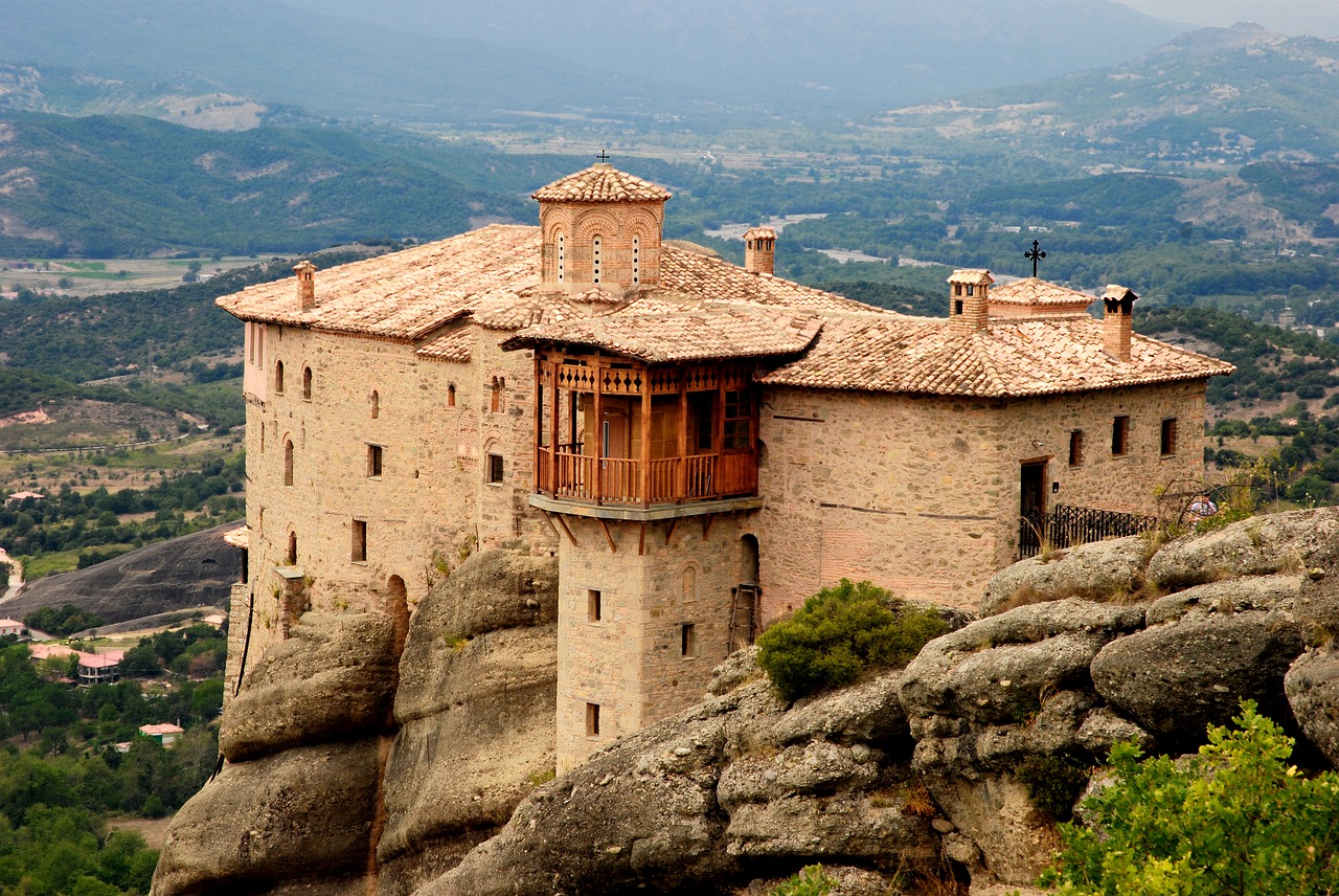 Image - greece kalabaka monastery nature