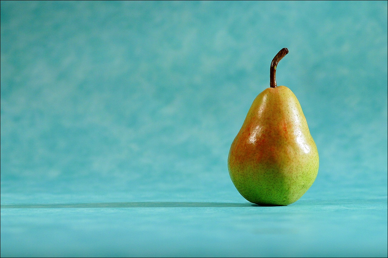 Image - pear light shallow depth of field