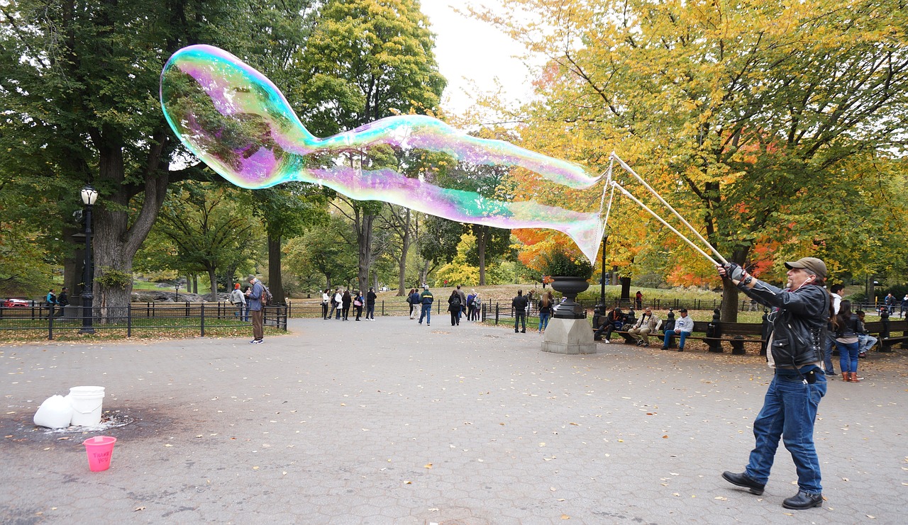 Image - soap bubble artist america usa