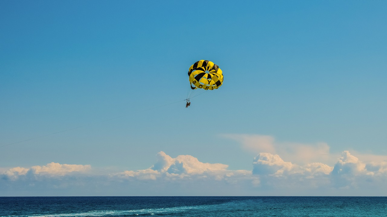 Image - parachuting water sport activity