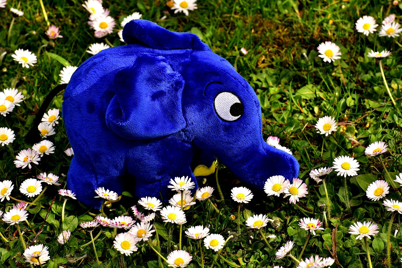 Image - elephant soft toy teddy bear