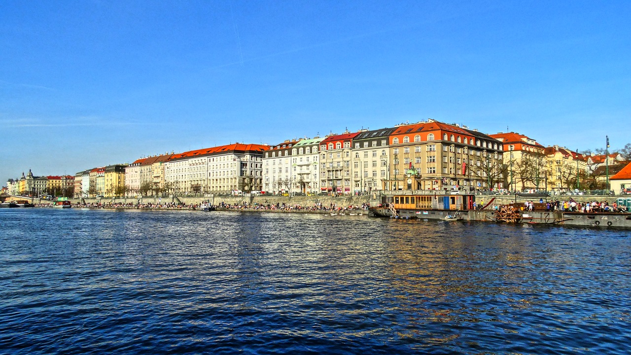 Image - prague heritage vltava architecture