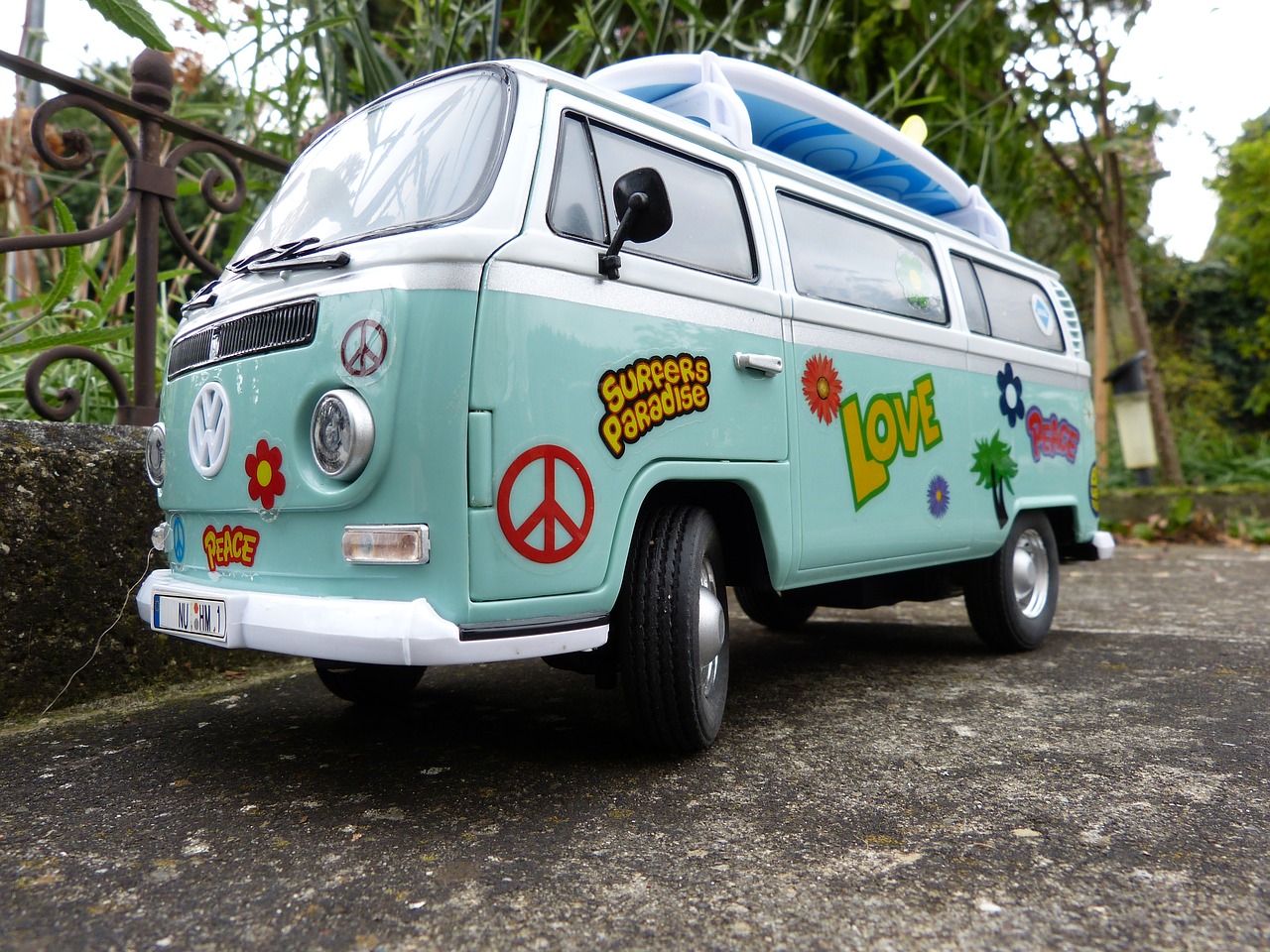 Image - vw bus vw model peace 70s