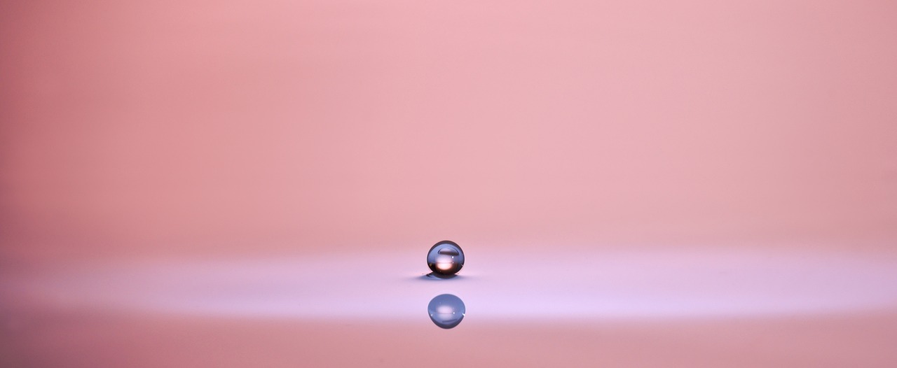 Image - pearl drip drop of water water