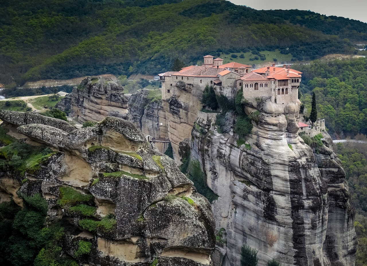 Image - meteora greece monastery orthodox