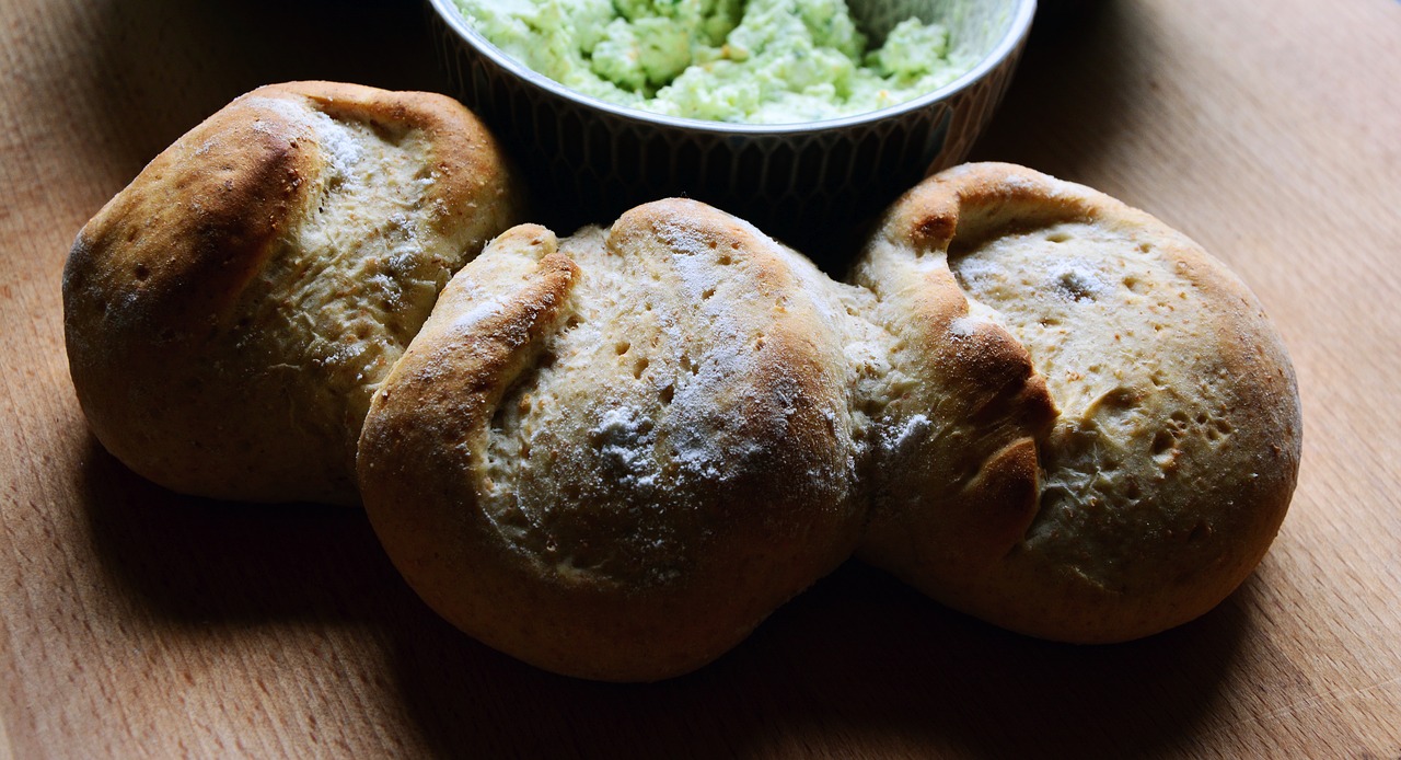 Image - bread dough yeast biscuits bake