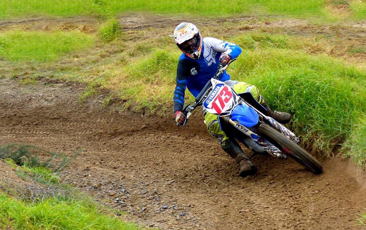 Image - motocross rider race dirt offroad