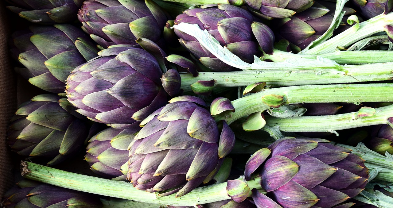 Image - artichoke vegetables food market