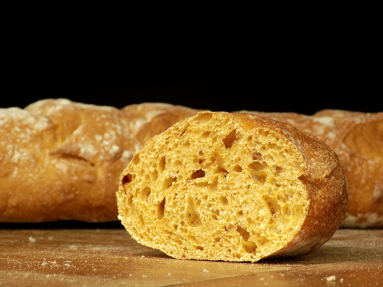 Image - jonquil baguete bread food