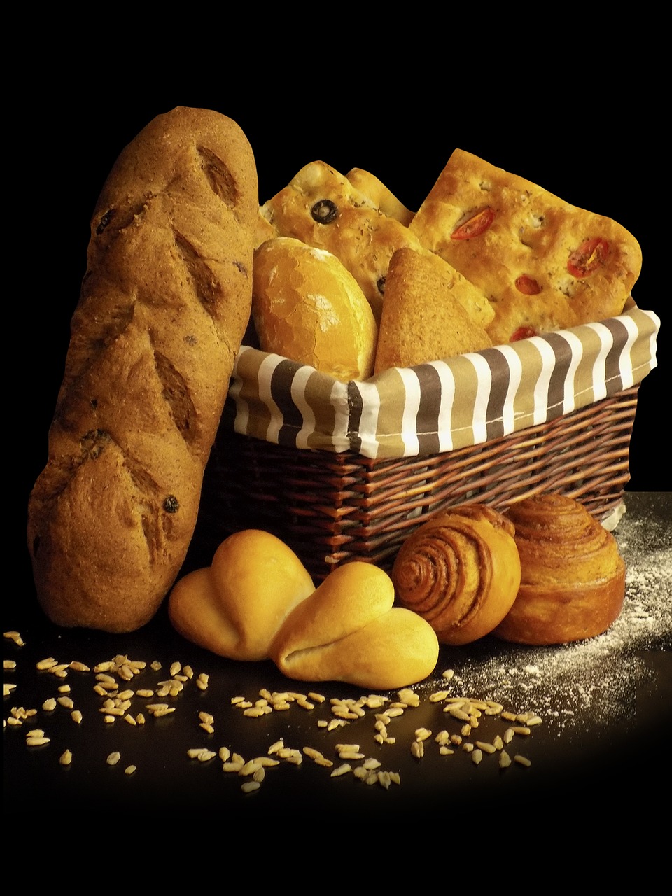 Image - bread artisan bread home food