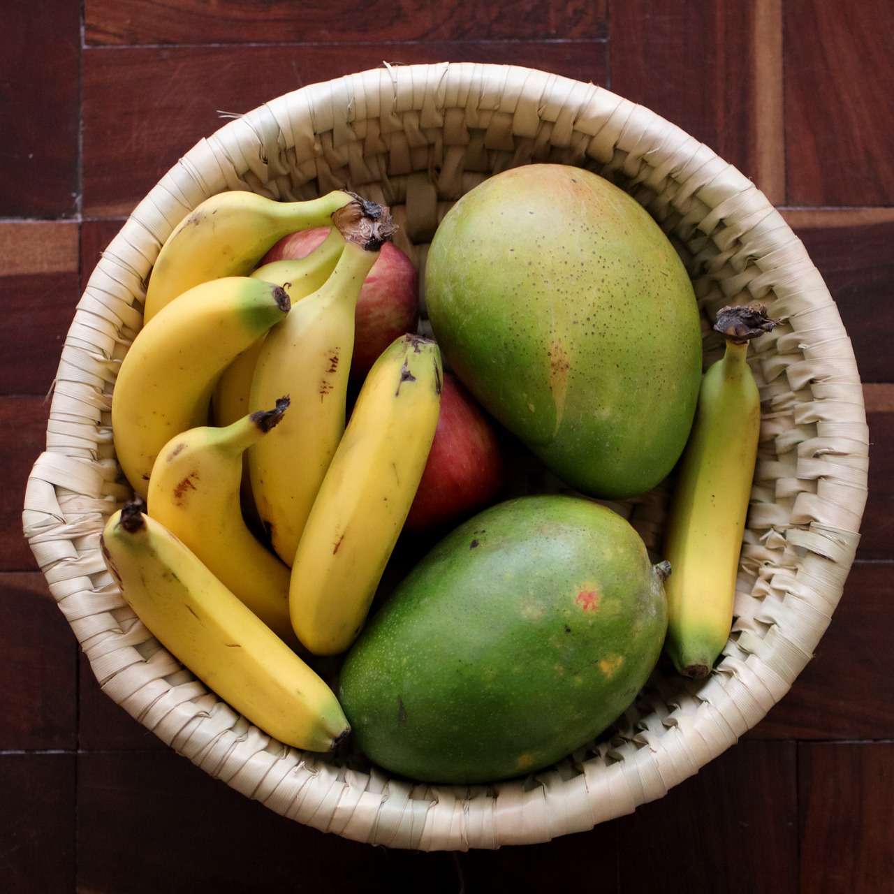 Image - fruits mangoes banana food ripe