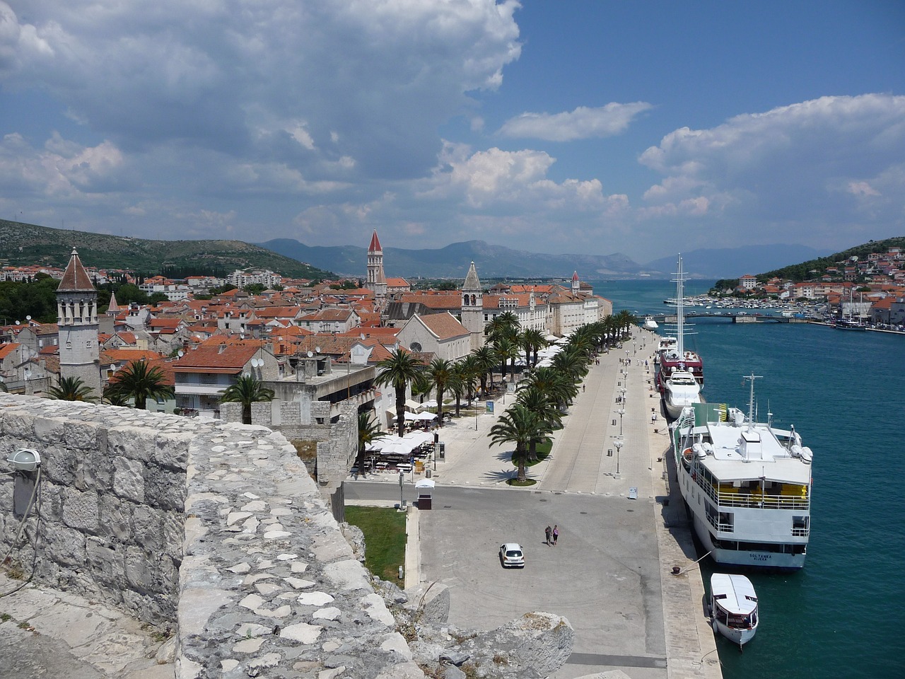 Image - trogir croatia mediterranean town