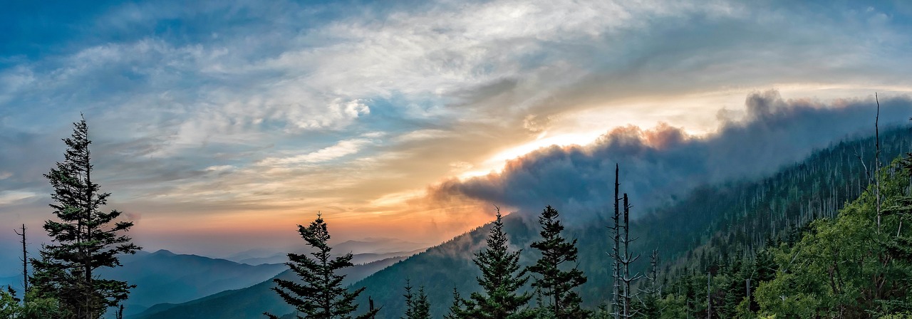 Image - landscape sunset cloudscape