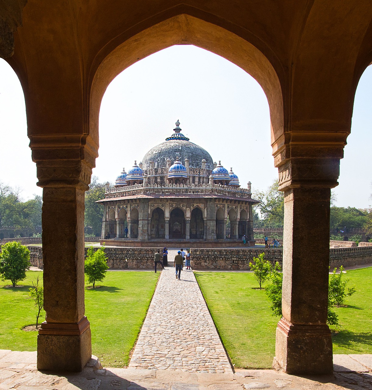 Image - isa khan tomb tomb india delhi