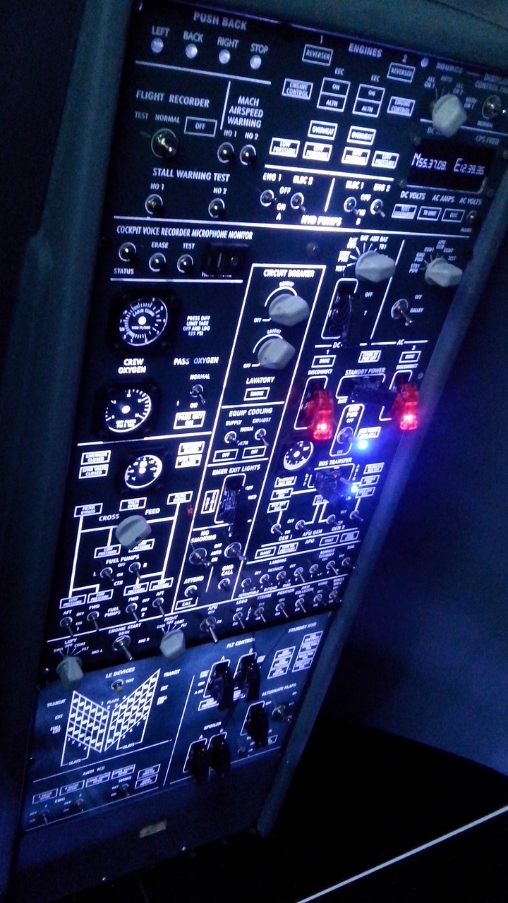 Image - control panel flight instruments