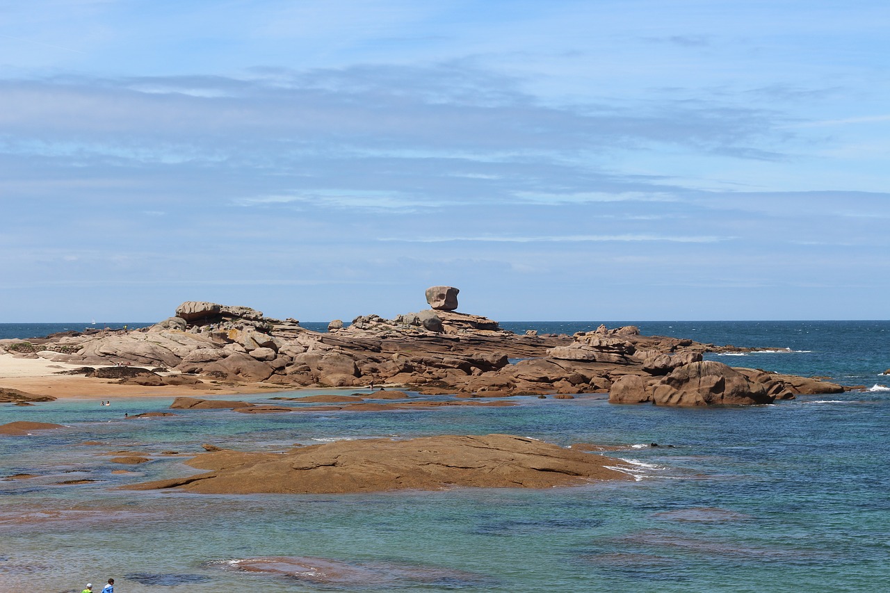 Image - brittany sea blue finistère side