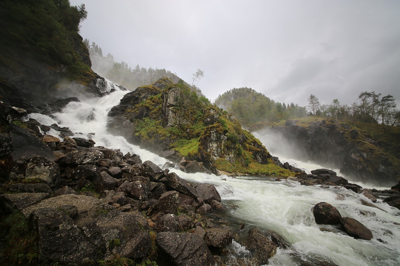 Image - norway waterfall scandinavia