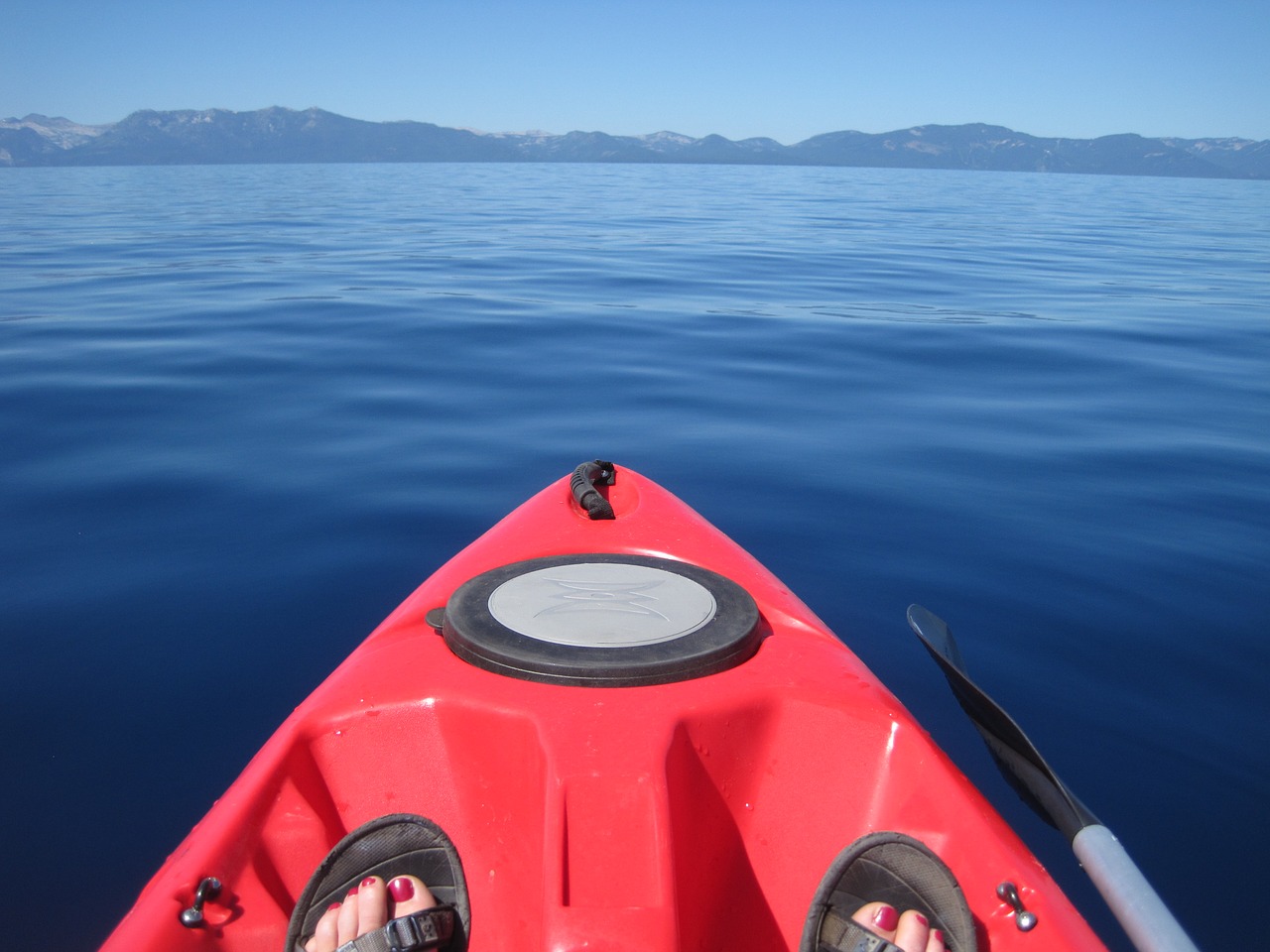 Image - lake tahoe california kayak water